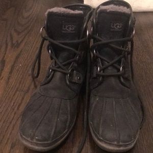 UGG Waterproof Winter Boots - Black